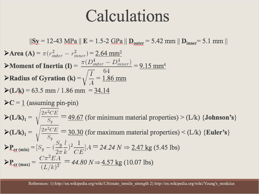 Calculations